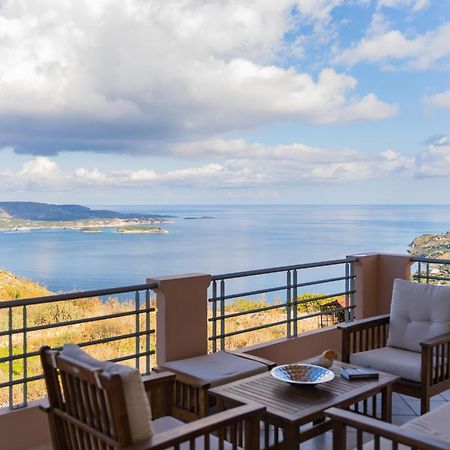Deluxe Villa Kamba With Sea View Aptera Экстерьер фото