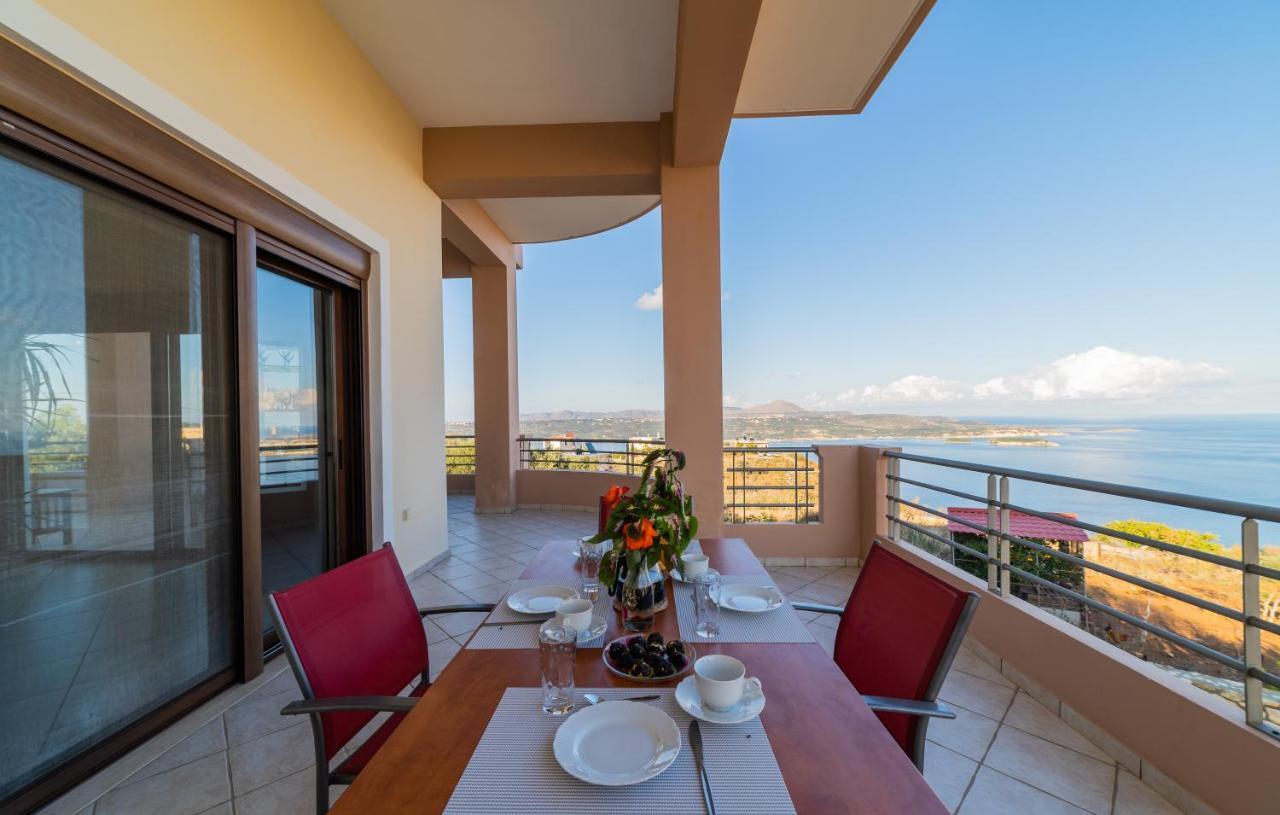 Deluxe Villa Kamba With Sea View Aptera Экстерьер фото