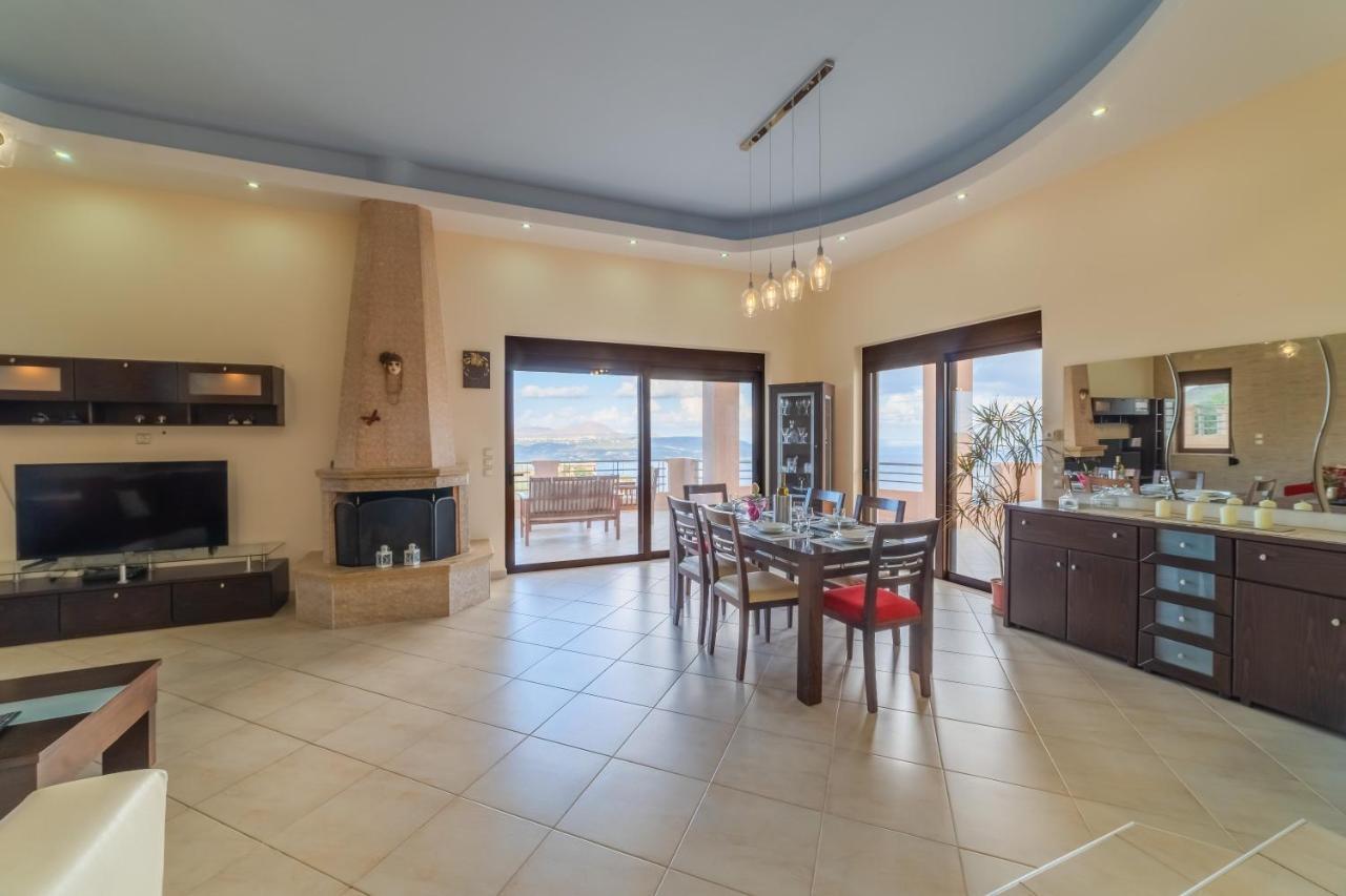 Deluxe Villa Kamba With Sea View Aptera Экстерьер фото