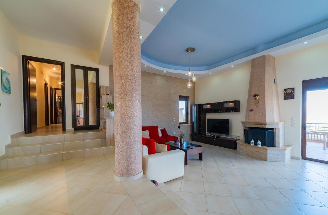 Deluxe Villa Kamba With Sea View Aptera Экстерьер фото